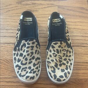 Keds for Kate Spade Leopard Shoes Size 7